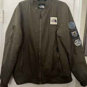 The North Face Men's Olive Bomber Jacket L